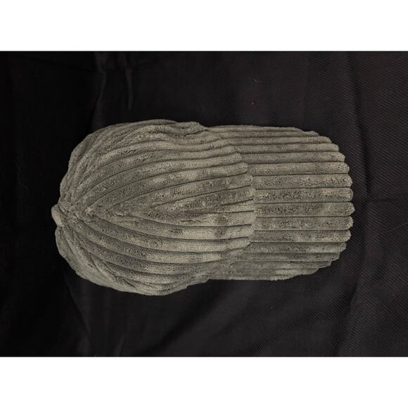 Corduroy Baseball Hat Green 100% Cotton Autumn Fall Time Minimalist Capsule - Picture 2 of 7